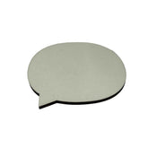 Sublimatie magneet tekstballon 60x50mm