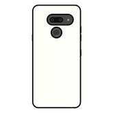 LG G8 ThinQ sublimatie telefoonhoesje zwart