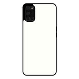 Oppo A52-A72-A92 sublimatie telefoonhoesje zwart