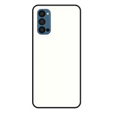 Oppo Reno4 Pro 5G sublimatie telefoonhoesje zwart