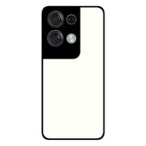 Oppo Reno8 Pro sublimatie telefoonhoesje zwart