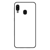 Samsung Galaxy A20E sublimatie telefoonhoesje zwart