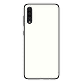 Samsung Galaxy A70s sublimatie telefoonhoesje zwart