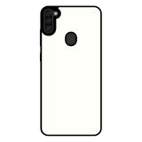 Samsung Galaxy M11 sublimatie telefoonhoesje zwart