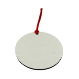 Sublimatie kerstbal 80x80mm