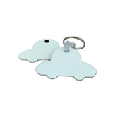 Sublimatie sleutelhanger auto 50x35mm