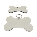 Sublimatie sleutelhanger hondenbot 100x60mm