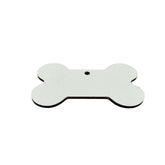 Sublimatie sleutelhanger hondenbot 100x60mm