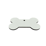 Sublimatie sleutelhanger hondenbot 100x60mm