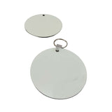 Sublimatie sleutelhanger rond groot 80x80mm