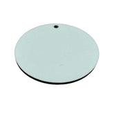 Sublimatie sleutelhanger rond groot 80x80mm