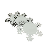 Sublimatie sleutelhanger sneeuwvlokje 85x90mm