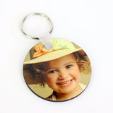 Sublimatie sleutelhanger rond 50x50 mm