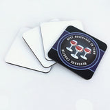 Sublimatie onderzetter 100x100mm vierkant