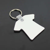 Sublimatie sleutelhanger t-shirt 55x48 mm