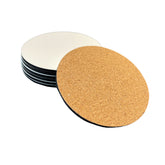 Sublimatie onderzetter 100x100mm rond