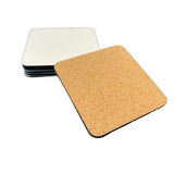 Sublimatie onderzetter 100x100mm vierkant