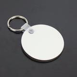 Sublimatie sleutelhanger rond 50x50 mm